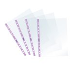 Buste forate Pastel - c/ banda - liscia - 22 x 30 cm - lilla - Favorit - conf. 25 pezzi