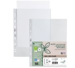 Buste forate Gea 100 - PP riciclato - buccia medium - 22 x 30 cm - Sei rota - conf. 50 pezzi