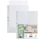 Buste forate Gea 100 - PP riciclato - buccia medium - 23 x 33 cm - Sei rota - conf. 50 pezzi