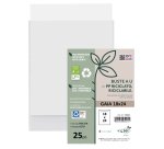 Buste a sacco Gaia - PP riciclato - 18 x 24 cm - buccia - trasparente - Sei rota - conf. 25 pezzi