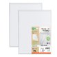 Buste a U Gaia - PP riciclato - buccia - 22 x 30 cm - Sei rota - conf. 25 pezzi