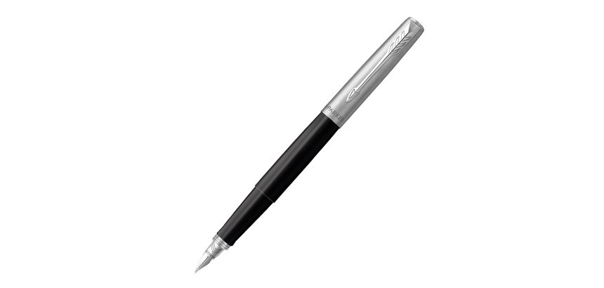 Penna stilografica Jotter Original - punta M - fusto nero - Parker