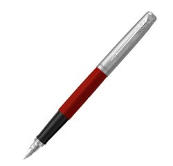 Penna stilografica Jotter Original - punta M - fusto rosso - Parker
