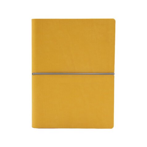 Taccuino Evo Ciak - 9 x 13 cm - fogli bianchi - copertina giallo - In Tempo