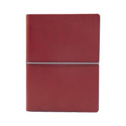 Taccuino Evo Ciak - 9 x 13 cm - fogli bianchi - copertina rosso - In Tempo