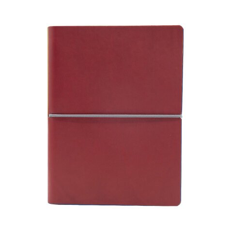 Taccuino Evo Ciak - 9 x 13 cm - fogli bianchi - copertina rosso - In Tempo