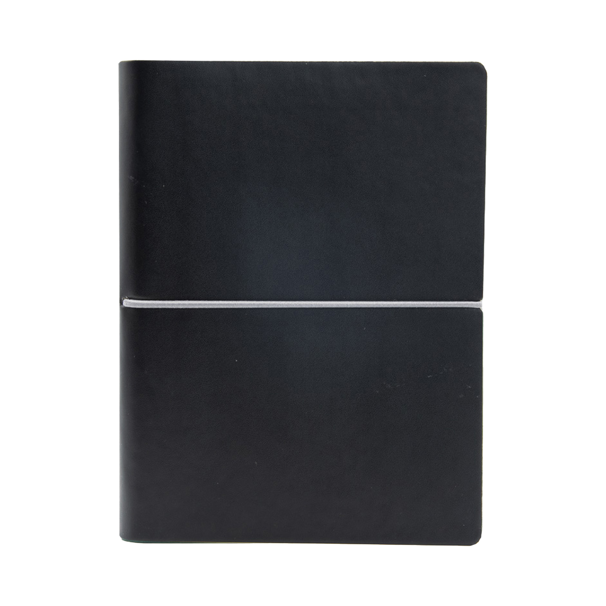 Taccuino Evo Ciak - 9 x 13 cm - fogli bianchi - copertina nero - In Tempo  su