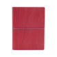 Taccuino Evo Ciak - 9 x 13 cm - fogli a righe - copertina rosso corallo - In Tempo