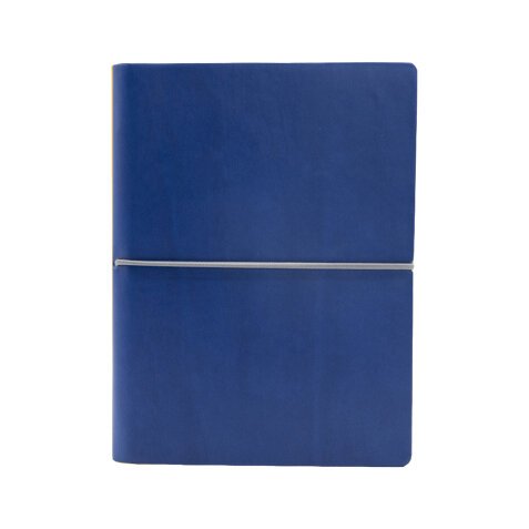 Taccuino Evo Ciak - 15 x 21 cm - fogli a righe - copertina blu - In Tempo