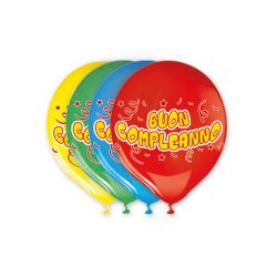 Palloncini in lattice - Ø 30 cm - Buon Compleanno - Big Party - conf. 20 pezzi