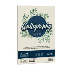 Carta Calligraphy Nature Remake - A4 - 250 gr - perla - Favini - conf. 50 fogli