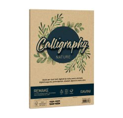 Carta Calligraphy Nature Remake - A4 - 120 gr - spiaggia - Favini - conf. 50 fogli