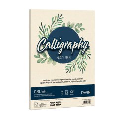 Carta Calligraphy Nature Crush - A4 - 90 gr - alga - Favini - conf. 50 fogli