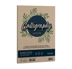 Carta Calligraphy Nature Shiro Eco - A4 - 120 gr - legno - Favini - conf. 50 fogli