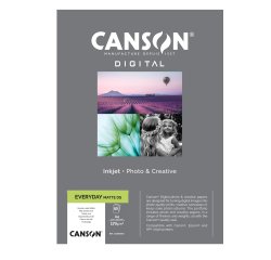Carta Inkjet Everyday - A4 - 170 gr - 50 fogli - doppio lato opaco - Canson