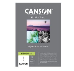 Carta Inkjet Everyday - A4 - 180 gr - 50 fogli - opaca - Canson