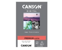 Carta Inkjet Premium - 10 x 15 cm - 255 gr - 50 fogli - lucida - Canson