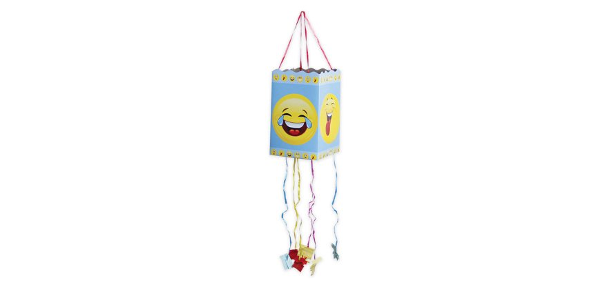 Pignatta Emoticons - 20 x 33 x 20 cm - cartone colorato - Big Party