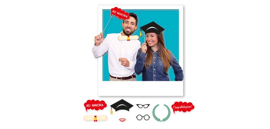 Photo Booth Laurea - 8 fantasie - Big Party