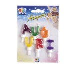 Set candeline - Auguri - colori assoriti - Big Party