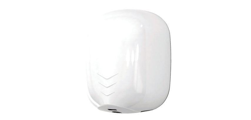 Asciugamani automatico a sensori Zefiro Pro UV - 1100w - bianco - Medial