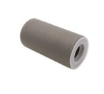 Tulle in rotolo - 12,5 cm x 25 mt - argento opaco - Big Party