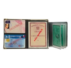 Portadocumenti - multicard special - PVC - colori assortiti 1060S - Alplast - conf. 24 pezzi
