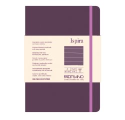 Fabriano Ispira writing notebook A5 Purple