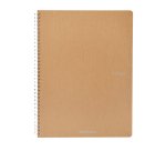 Maxiquaderno Ecoqua original - A4 - 90 gr - 1 rigo - 70 fogli - bruno - spiralato - Fabriano