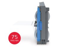 Cartuccia ricaricabile - struttura con film incluso - 75 micron - lucido - per plastificatrice Foton 30 - GBC