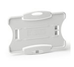 Portabadge Eco - per 1 tessera - 54 x 87 mm - grigio - Durable - conf. 10 pezzi