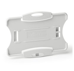 Portabadge Eco - per 1 tessera - 54 x 87 mm - grigio - Durable - conf. 10 pezzi