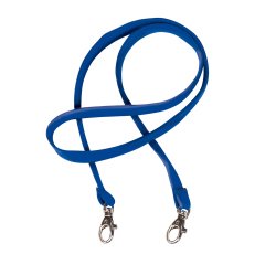 Cordoncino Pass M - raso - lunghezza 85 cm - blu - Sei Rota - conf. 50 pezzi