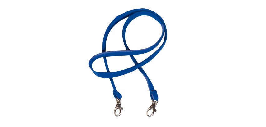Cordoncino Pass M - raso - lunghezza 85 cm - blu - Sei Rota - conf. 50 pezzi
