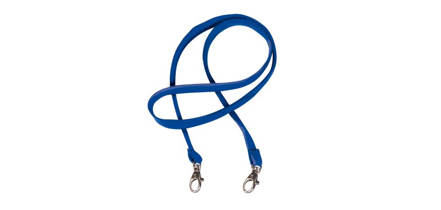Cordoncino Pass M - raso - lunghezza 85 cm - blu - Sei Rota - conf. 50 pezzi