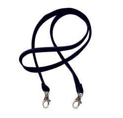 Cordoncino Pass M - raso - lunghezza 85 cm - nero - Sei Rota - conf. 50 pezzi