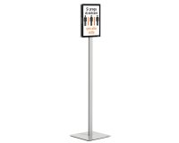 Espositore Info Stand Basic - da pavimento - A4 - Durable