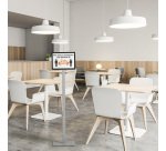 Espositore Info Stand Basic - da pavimento - A4 - Durable