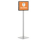 Espositore Info Stand Basic - da pavimento - A3 - Durable