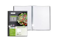 Portamenù TI - personalizzabile - 2 buste - 22 x 30 cm - nero - Sei Rota