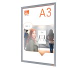 Cornice Impression PRO - a clip - A3 - alluminio - Nobo