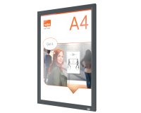 Cornice Impression PRO - a clip - A4 - grafite - Nobo