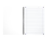 Maxiquaderno spiralato Rec'up - A4 - 1 rigo - 180 fogli - 90 gr - colori assortiti - Oxford