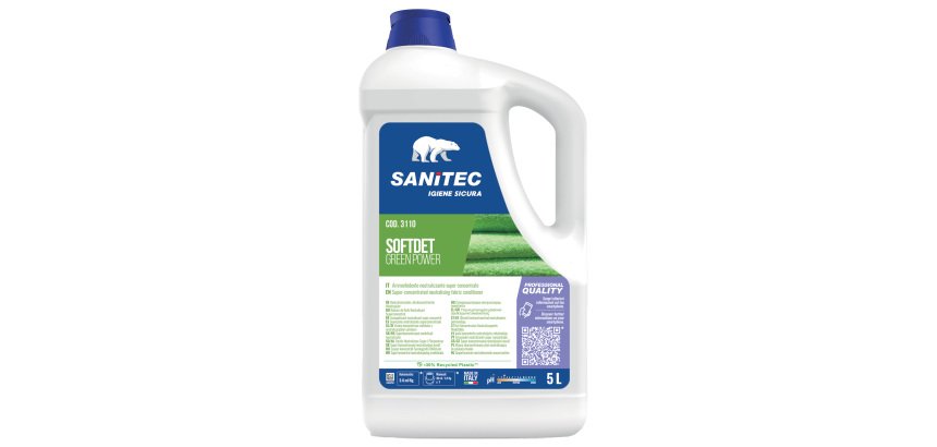 Ammorbidente Softdet Green Power - 5 L - floreale - Sanitec