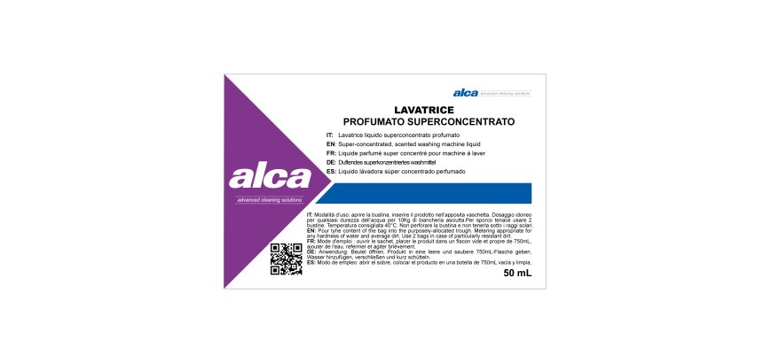 Lavatrice Linea Monodose - Alca - bustina da 50 ml