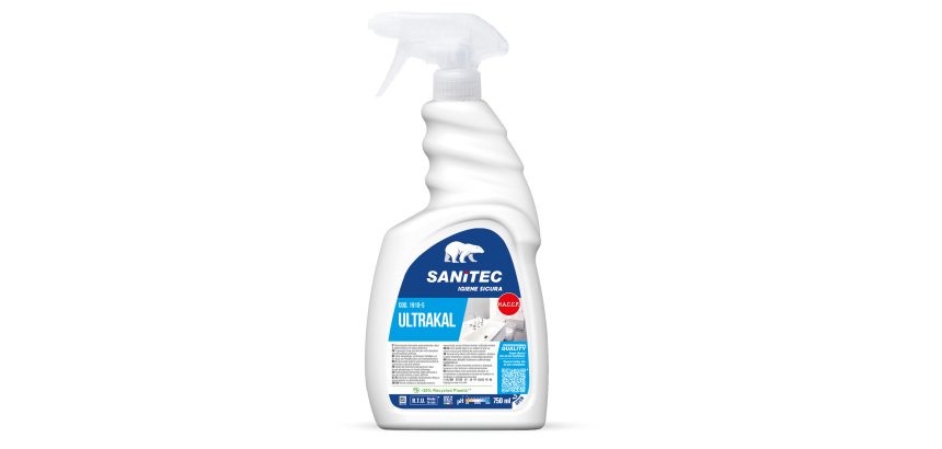 Disincrostante Ultrakal - fortemente acido - profumato - 750 ml - Sanitec