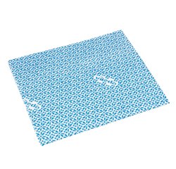 Panno multiuso Wipro - con proprietà antibatteriche - 36 x 42 cm - blu - Vileda - conf. 20 pezzi