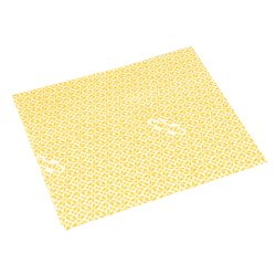 Panno multiuso Wipro - con proprietà antibatteriche - 36 x 42 cm - giallo - Vileda - conf. 20 pezzi