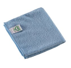 Panno r-MicroTuff Swift - microfibra - tessuto riciclato - 35 x 38 cm - blu - Vileda - conf. 5 pezzi