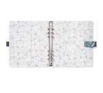 Organiser Botanical - f.to Pocket 146 x 128 x 36 mm - con cinturino - blu - Filofax